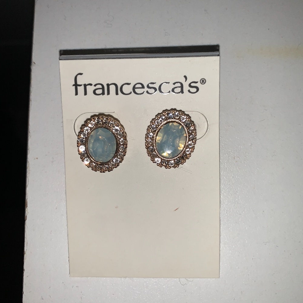 Francesca’s Stud Diamond Earrings